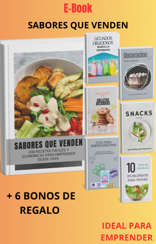Sabores que venden-recetario para emprender desde casa
